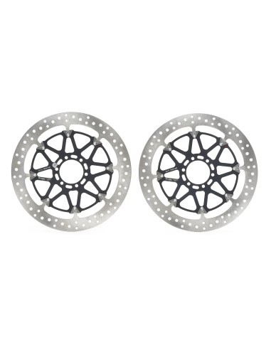 pareja de discos de freno delanteros brembo racing t drive ref 208a98525