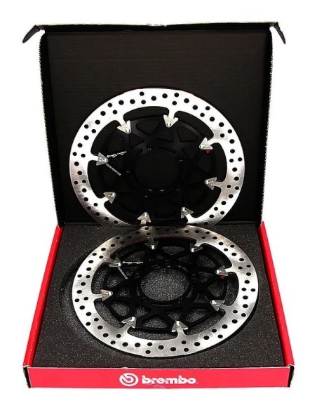 kit discos de freno brembo delanteros t drive 208a98534