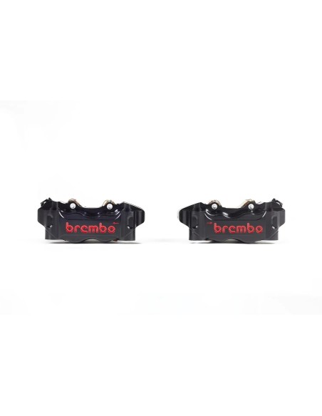 pinzas de freno brembo racing negro gp4 rb 108mm 220b47340