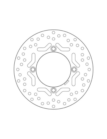disco de freno moto brembo fijo serie oro 68b40775