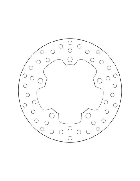 disco de freno moto brembo fijo serie oro 68b407j8