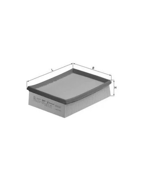 filtro de aire malhe para moto bmw f900 750 lx4895