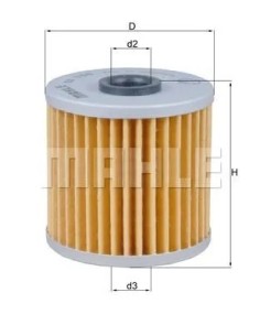 filtro de aceite mahle ox796