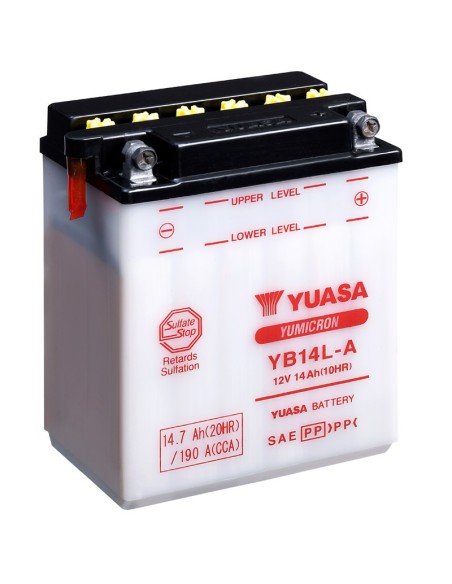 Batería Yuasa YB14L-A Convencional