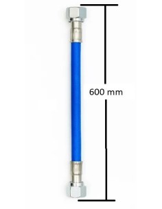 tubo de moto acero 600mm frentubo a06 0600 x1blu