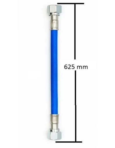 tubo de moto acero 625mm frentubo a06 0625 x1blu