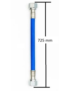 tubo de moto acero 725mm frentubo a06 0725 x1blu