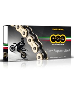 cadena regina 420 rx3 cross supermotard 124 rx3 120 pasos regina rg420rx3x120