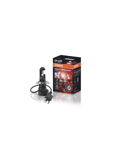 bombilla led h4 night breaker homologada para moto 230 64193dwnb 1hfb pack 2 unidades