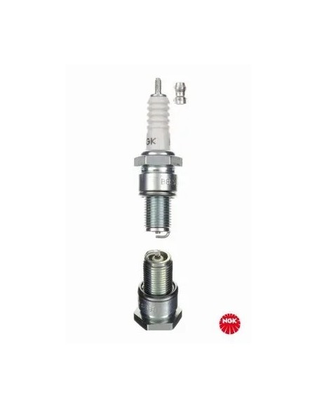 bujia de moto ngk 2411 nickel spark plug b8es