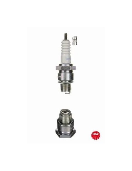 bujia de moto ngk 4522 niquel br9hs