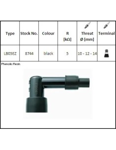 pipa bujia moto ngk 8744 lb05ez 2