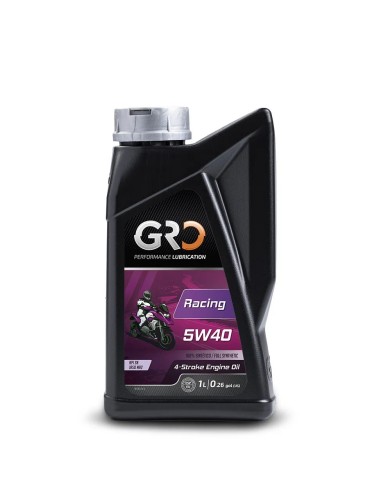 aceite de motor gro racing 5w40 1 litro 9006490