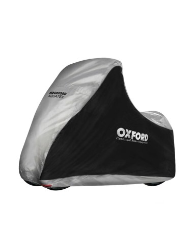 funda para moto oxford aquatex mp3 negro plata cv215