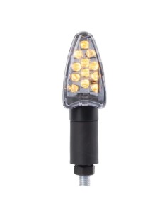 intermitentes moto led oxford signal 15 led cuerpo negro mate con resistencias juego 2