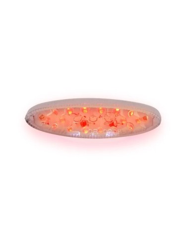 luz trasera moto oxford eyeshot led 3 en 1 posicion freno y matricula