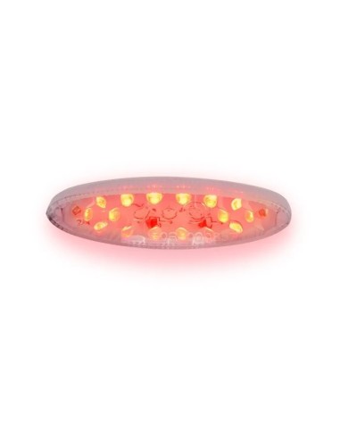 luz trasera moto oxford eyeshot led 3 en 1 posicion freno y matricula