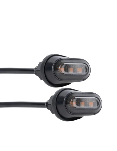 intermitentes moto led oxford darkeye flush fit micro lente ahumada