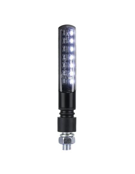 intermitentes moto led secuenciales con luces de dia delanteros oxford nightslider