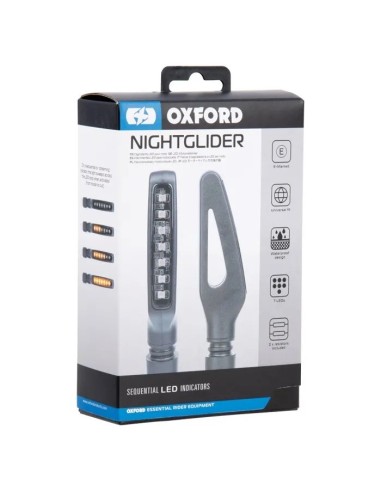 intemitentes led moto secuenciales incluyen resistencias oxford nightglider