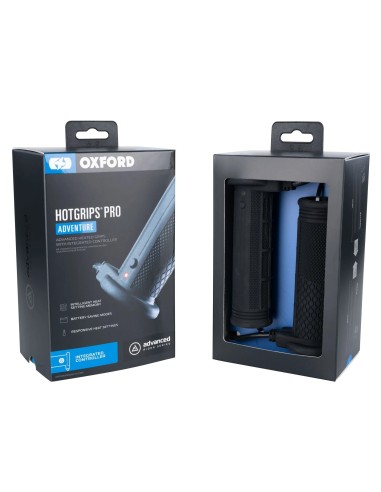Puños calefactables Oxford Pro Adventure EL390 – Control y confort