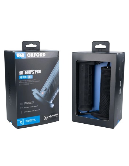 Puños calefactables Oxford Pro Adventure EL390 – Control y confort