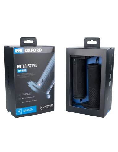 Puños calefactables Oxford Pro Touring EL391 – Confort en ruta