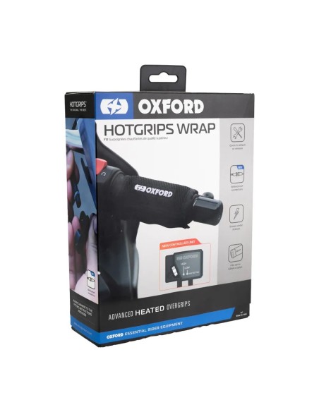 Cubierta calefactable Oxford HotGrips Wrap EL694 – Confort extra