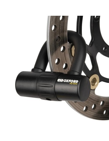 candado de disco oxford heavy duty max negro lk310