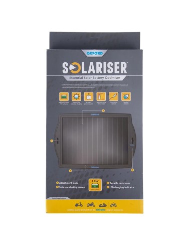 cargador oxford solar solariser para bateria de 12v of949
