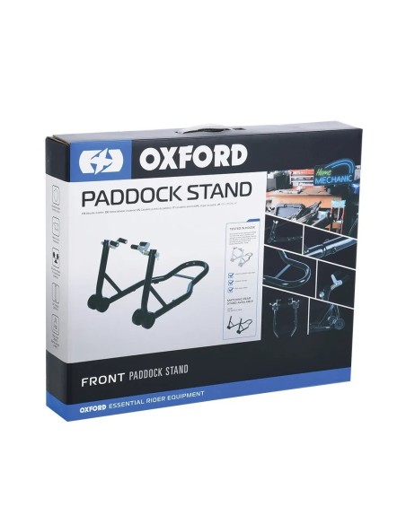 Caballete delantero Oxford Paddock Stand OX287 – Estable y seguro