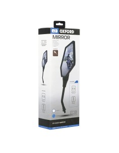 espejo retrovisor oxford diamond para moto lado derecho ox571 2