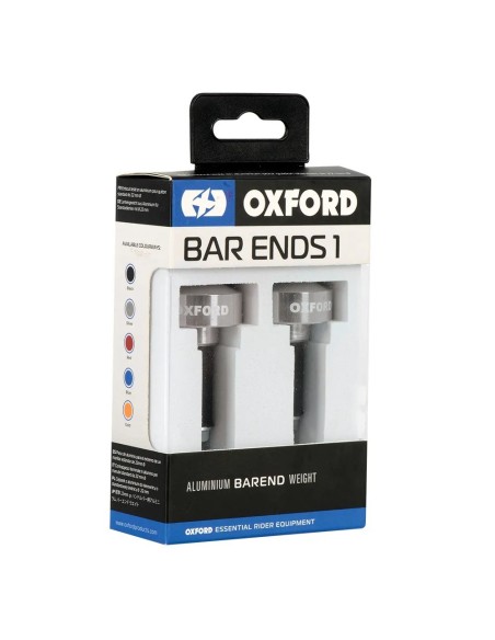 contrapesos de manillar oxford barends 1 color plata ox589