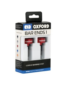 contrapesos de manillar oxford barends 1 color rojo ox590 2