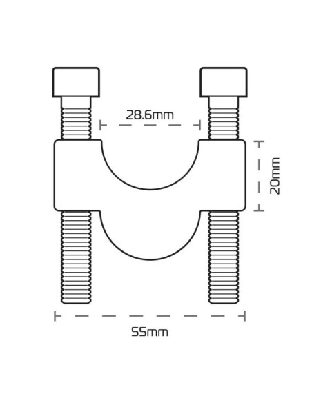 torretas elevacion manillar oxford new oxford 20mm para manillar 26mm