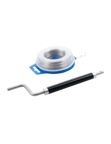 trenzador de alambre de seguridad oxford lock wire acero inoxidable 30 m con aplicador