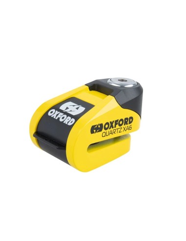 candado de disco con alarma oxford quartz xa6 lk215