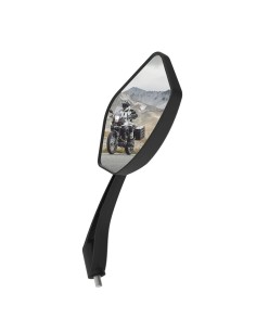 espejo retrovisor oxford trapezium para moto lado izquierdo ox152