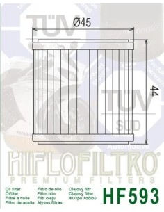 filtro de aceite benelli 250 hiflofiltro hf593 2