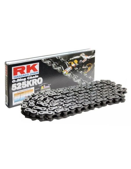 cadena para moto rk 525 kro o ring estandar 112 pasos 525kro112