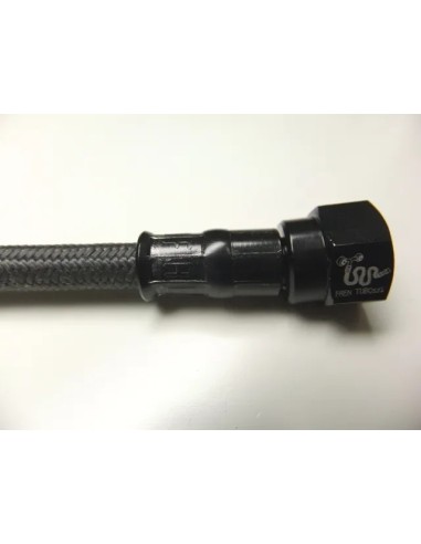tubo latiguillo carbono 100 mm negro fren tubo a09c0100 linea de freno moto carbotech