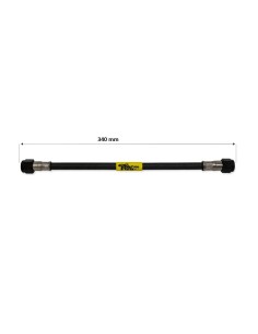 tubo latiguillo carbono 340 mm negro fren tubo a09c0340 linea de freno moto carbotech