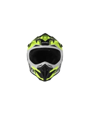 casco acerbis profile 5 negro y amarillo fluor talla xxl 0025274 457