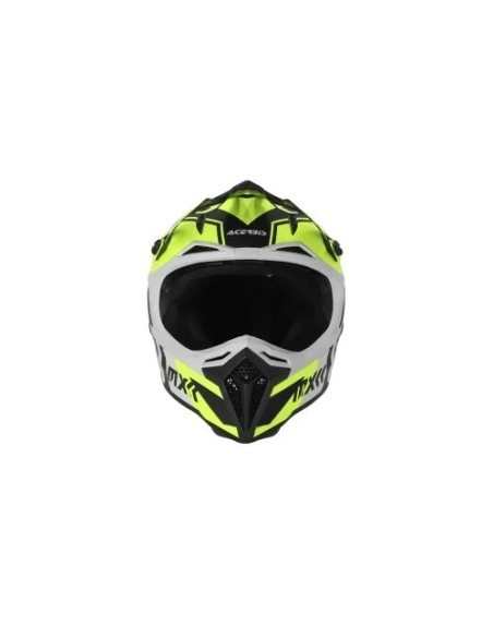 casco acerbis profile 5 negro y amarillo fluor talla xxl 0025274 457