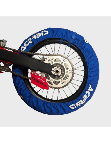 fundas para neumaticos x tire cover 2 0 acerbis para ruedas 21 delantera y 18 19 trasera
