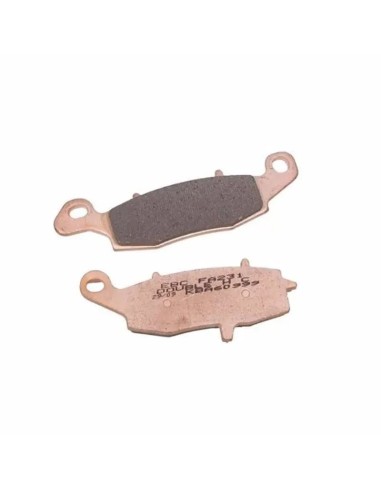 pastillas de freno sintetizada ebc fa231hh delantero derecho