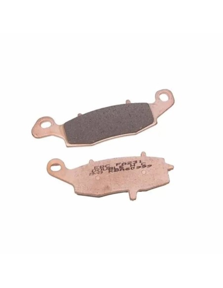 pastillas de freno sintetizada ebc fa231hh delantero derecho