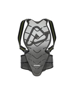 espaldera acerbis back comfort 2 0 negra y amarilla 0017172 318