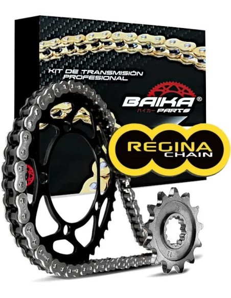 kit de transmision baika para ducati monster 695 05 10 jt sprockets regina