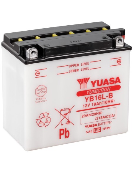 Batería Yuasa YB16L-B Combipack Convencional
